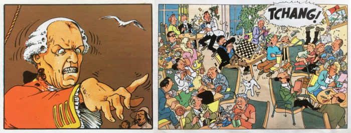 Cases mémorables - Les Passagers du Vent et Tintin au Tibet