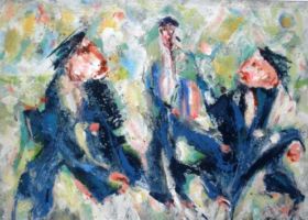 de la série "Les Gens", 80x60