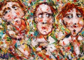 de la série "Les Gens", 70x50